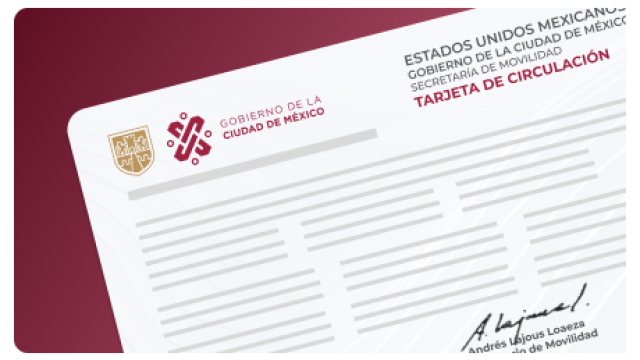 Refrendo de Tarjeta  de Circulación